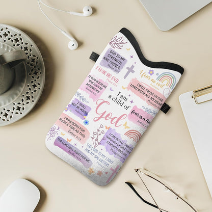Cell Phone Sleeve Pouch Case Bag with Crossbody Strap Neck Lanyard for Women Men, Weiner Dog Gifts Cell Phone Crossbody Bag 7.1x3.9 Inch