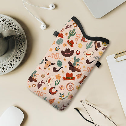 Cell Phone Sleeve Pouch Case Bag with Crossbody Strap Neck Lanyard for Women Men, Weiner Dog Gifts Cell Phone Crossbody Bag 7.1x3.9 Inch