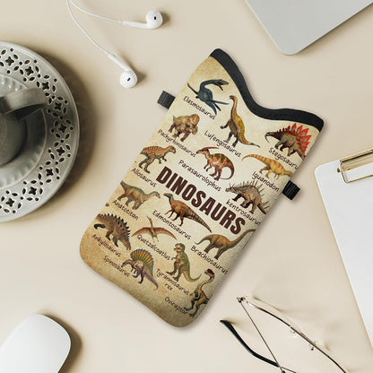 Cell Phone Sleeve Pouch Case Bag with Crossbody Strap Neck Lanyard for Women Men, Weiner Dog Gifts Cell Phone Crossbody Bag 7.1x3.9 Inch