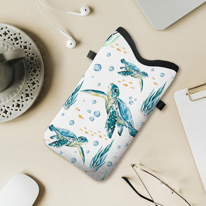 Cell Phone Sleeve Pouch Case Bag with Crossbody Strap Neck Lanyard for Women Men, Weiner Dog Gifts Cell Phone Crossbody Bag 7.1x3.9 Inch