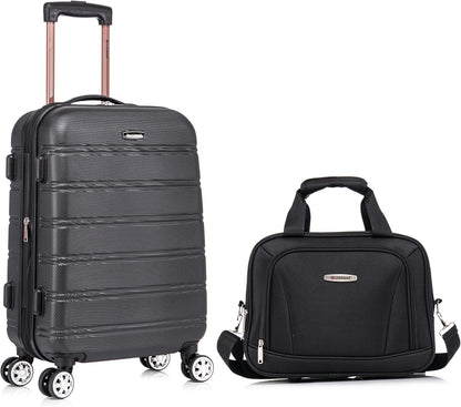Melbourne Hardside Expandable Spinner Wheel Luggage, Carry-On 20", Metallic - Colors A