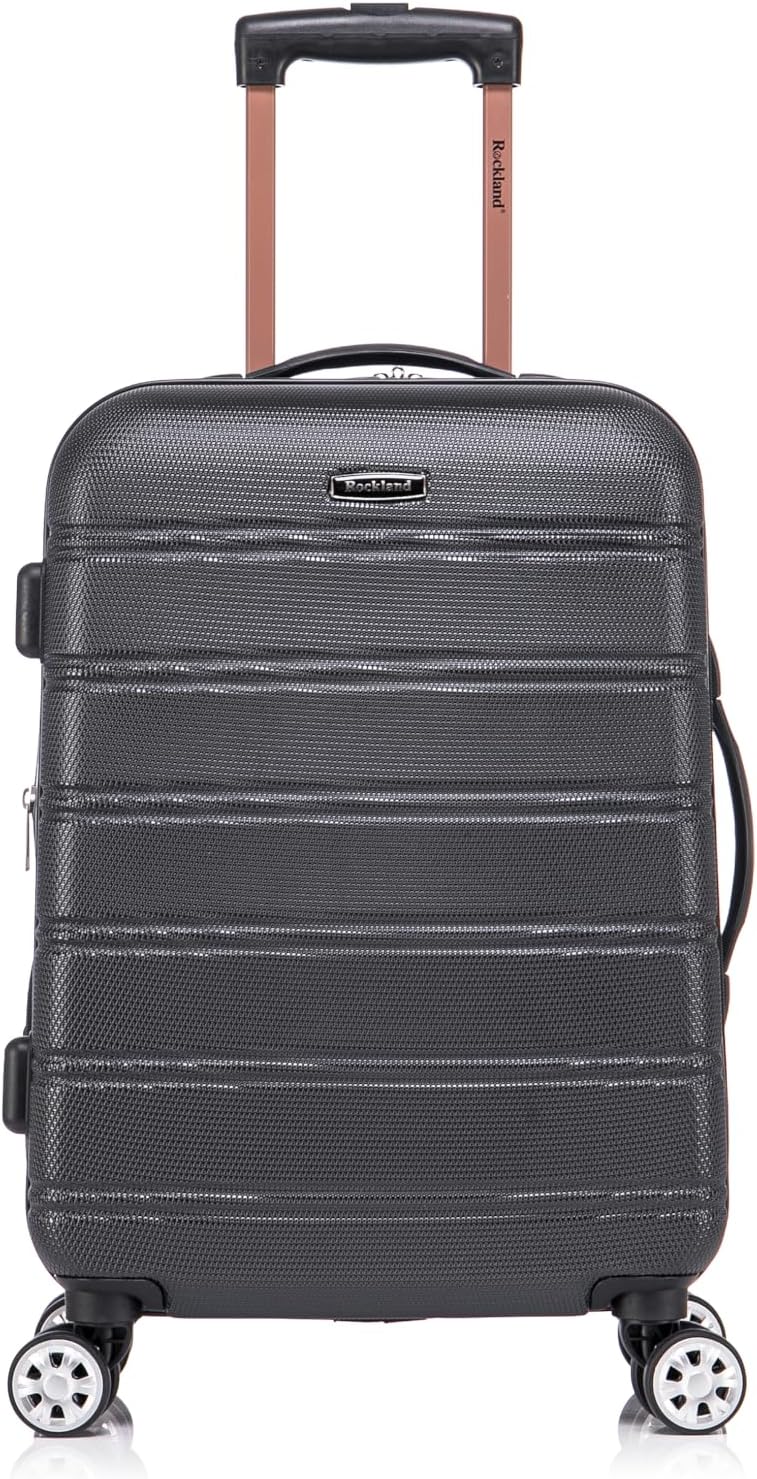 Melbourne Hardside Expandable Spinner Wheel Luggage, Carry-On 20", Metallic - Colors A
