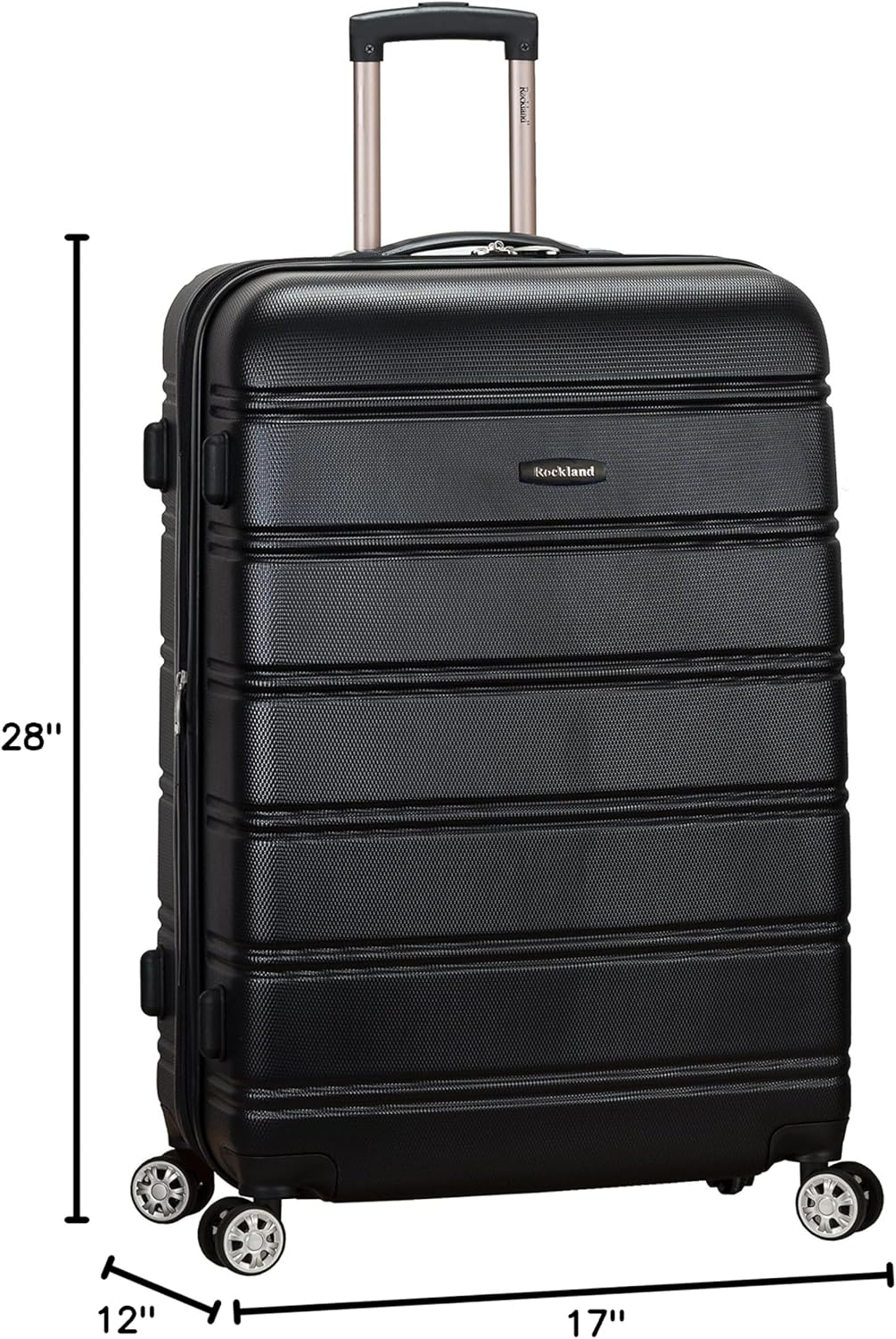 Melbourne Hardside Expandable Spinner Wheel Luggage, Carry-On 20", Metallic - Colors A