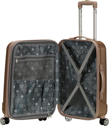 Melbourne Hardside Expandable Spinner Wheel Luggage, Carry-On 20", Metallic - Colors A