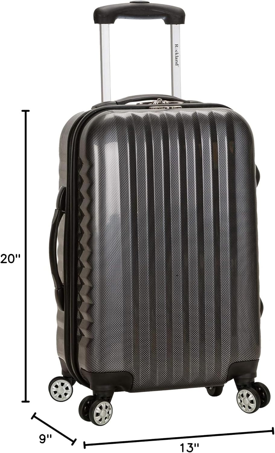 Melbourne Hardside Expandable Spinner Wheel Luggage, Carry-On 20", Metallic - Colors A
