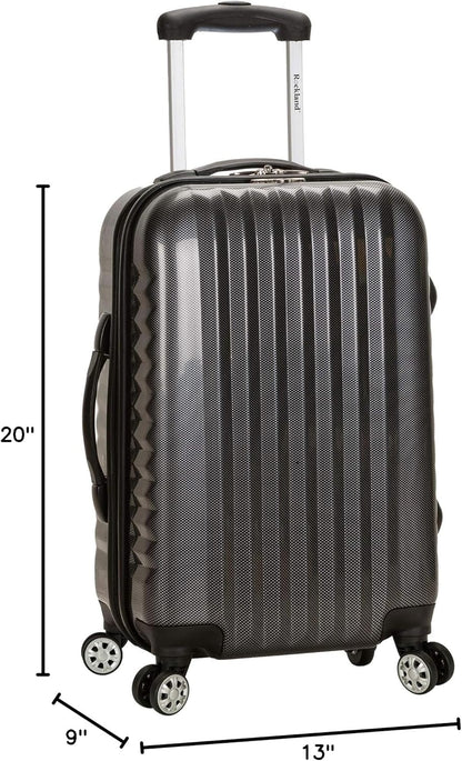 Melbourne Hardside Expandable Spinner Wheel Luggage, Carry-On 20", Metallic - Colors A