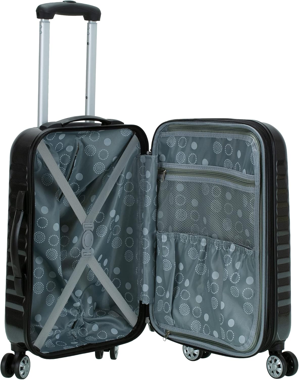 Melbourne Hardside Expandable Spinner Wheel Luggage, Carry-On 20", Metallic - Colors A