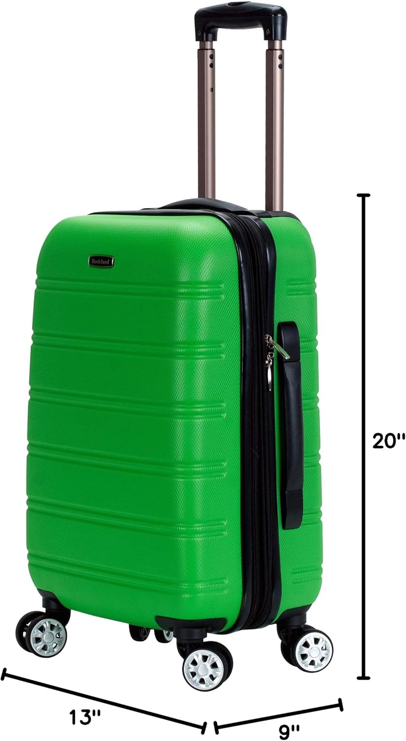 Melbourne Hardside Expandable Spinner Wheel Luggage, Carry-On 20", Metallic - Colors A