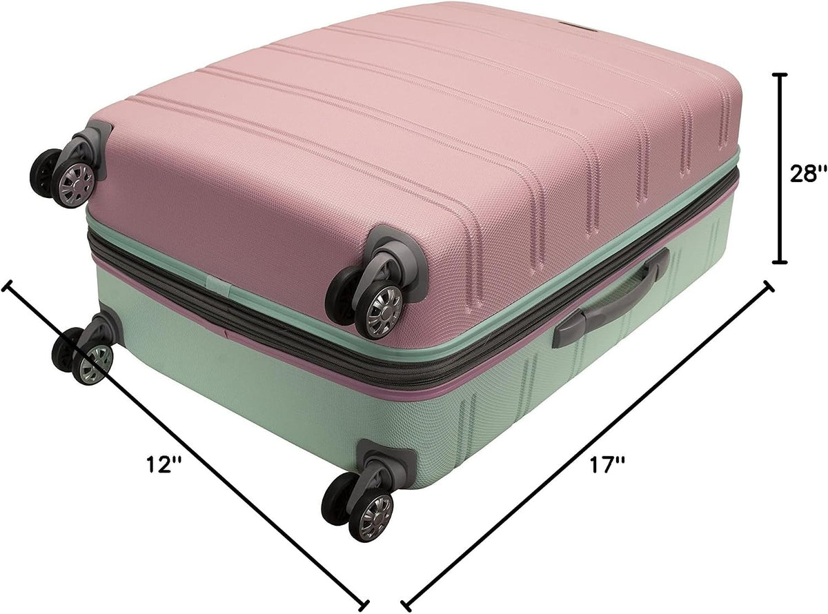Melbourne Hardside Expandable Spinner Wheel Luggage, Carry-On 20", Metallic - Colors A