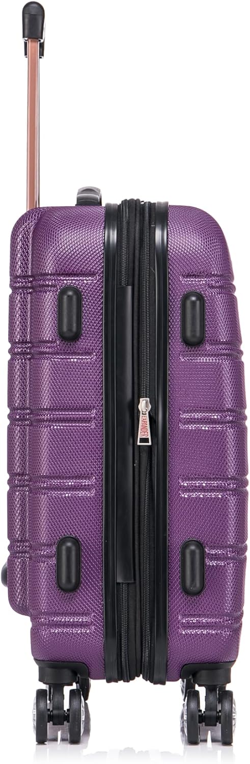 Melbourne Hardside Expandable Spinner Wheel Luggage, Carry-On 20", Metallic - Colors A