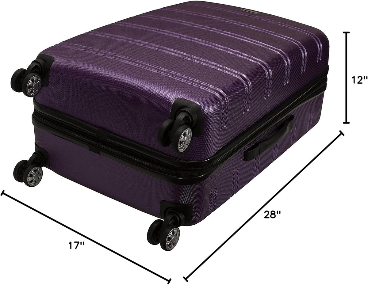 Melbourne Hardside Expandable Spinner Wheel Luggage, Carry-On 20", Metallic - Colors A