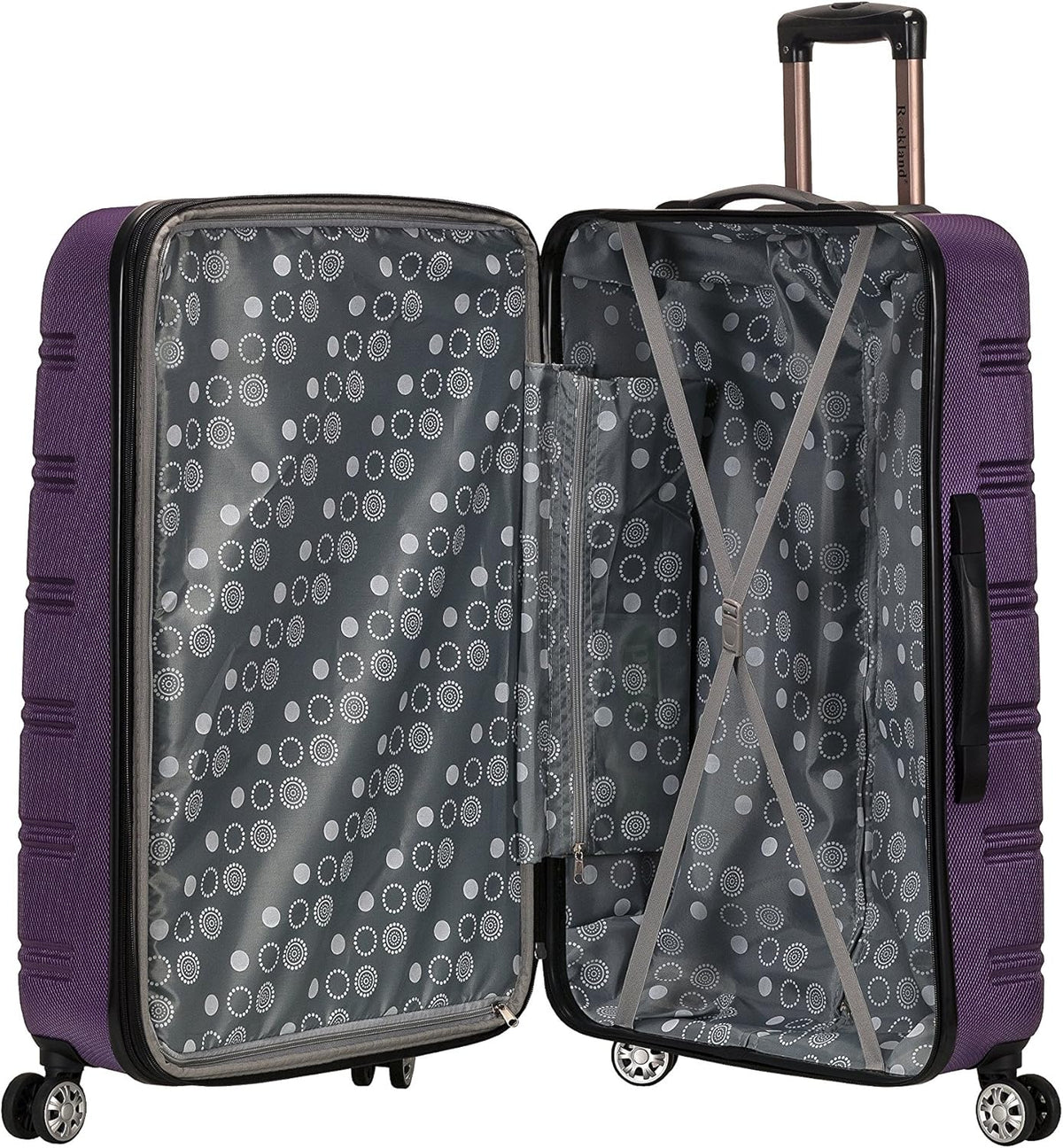 Melbourne Hardside Expandable Spinner Wheel Luggage, Carry-On 20", Metallic - Colors A
