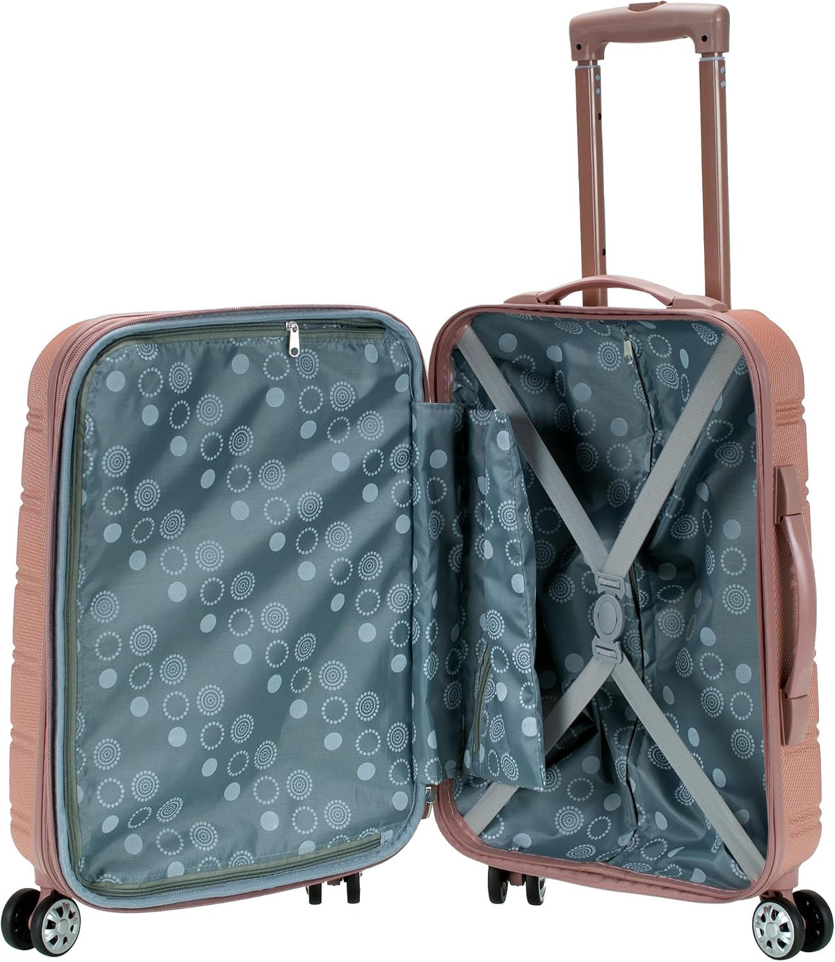 Melbourne Hardside Expandable Spinner Wheel Luggage, Carry-On 20", Metallic - Colors A