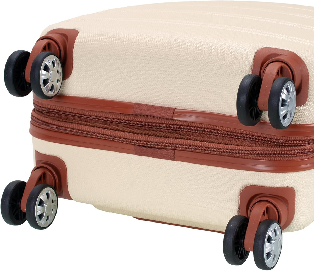 Melbourne Hardside Expandable Spinner Wheel Luggage, Carry-On 20", Metallic - Colors A