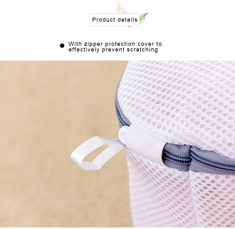 3 Pcs Mesh Laundry Bags Laundry Wash Bags Laundry Bags Wash Organizer for Delicates Dorm Underwear Bras Travel (SetA)
