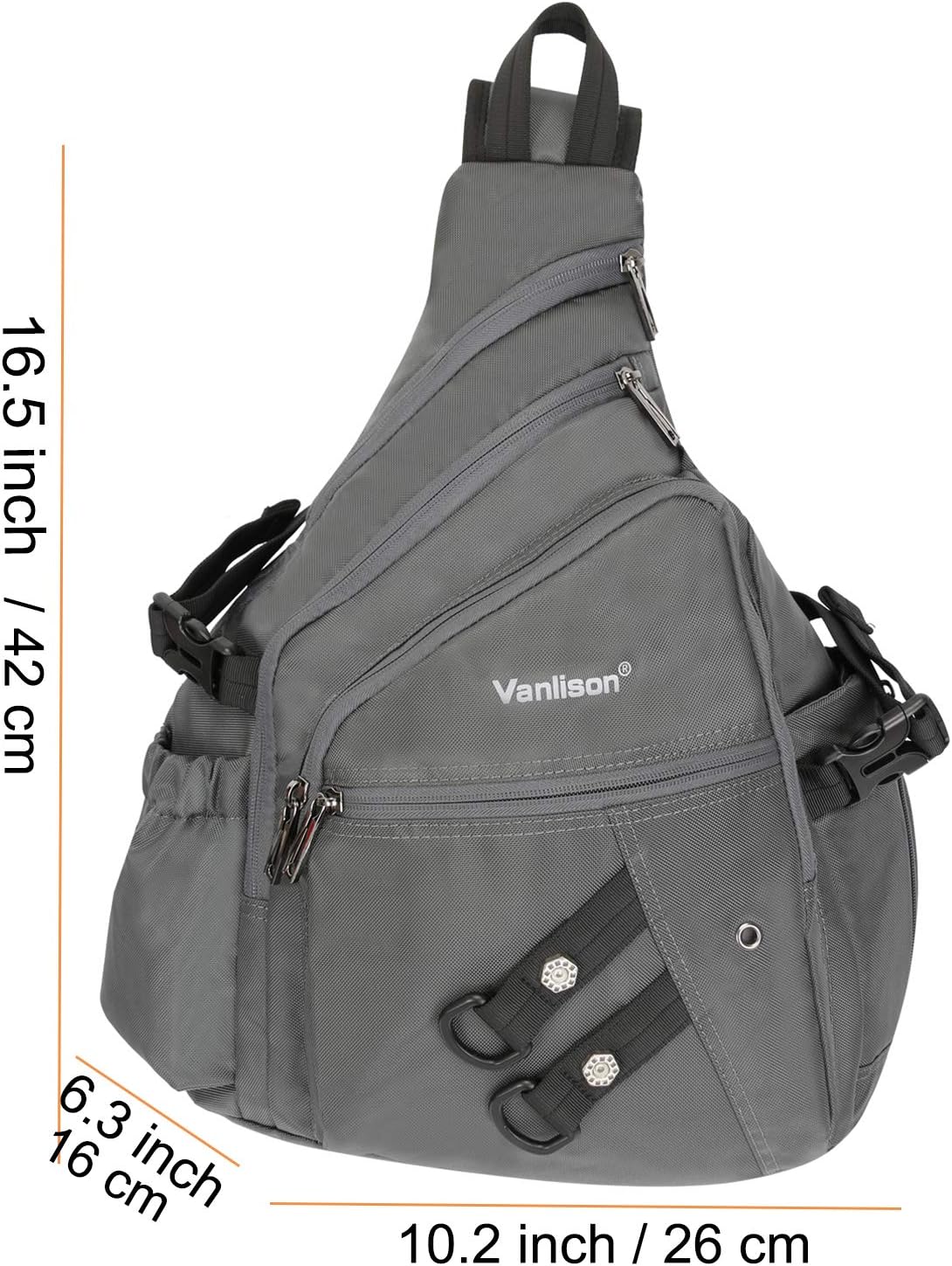 Sling Backpacks, Sling Chest Bags Shoulder Crossbody Bags for Men Women Outdoor Travel Walking Dog Running Bag