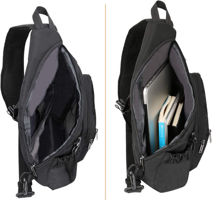 Sling Backpacks, Sling Chest Bags Shoulder Crossbody Bags for Men Women Outdoor Travel Walking Dog Running Bag