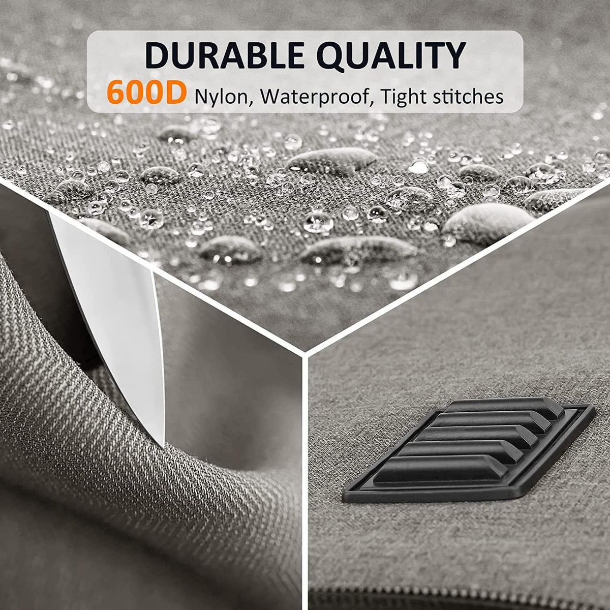 Garment Bags for Travel 60L Waterproof 2-in-1 Hanging Duffle Bag for Men Women with SBS Zipper & Shoes Compartment