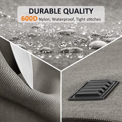 Garment Bags for Travel 60L Waterproof 2-in-1 Hanging Duffle Bag for Men Women with SBS Zipper & Shoes Compartment