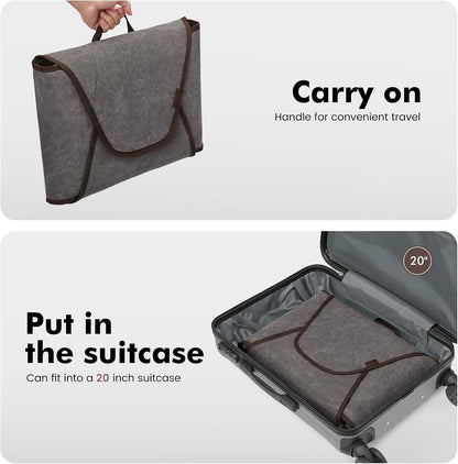 Garment Folder Compression Packing Cubes for Travel Garment Bag with Wrinkle-Free Luggage Suitcase Organizer Bags