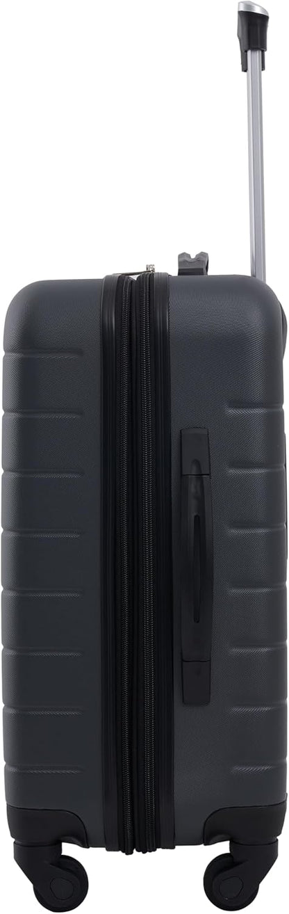 Smart Spinner Hardside Luggage, 22-Inch Carry-On, Olive Green