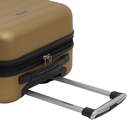 Smart Spinner Hardside Luggage, 22-Inch Carry-On, Olive Green