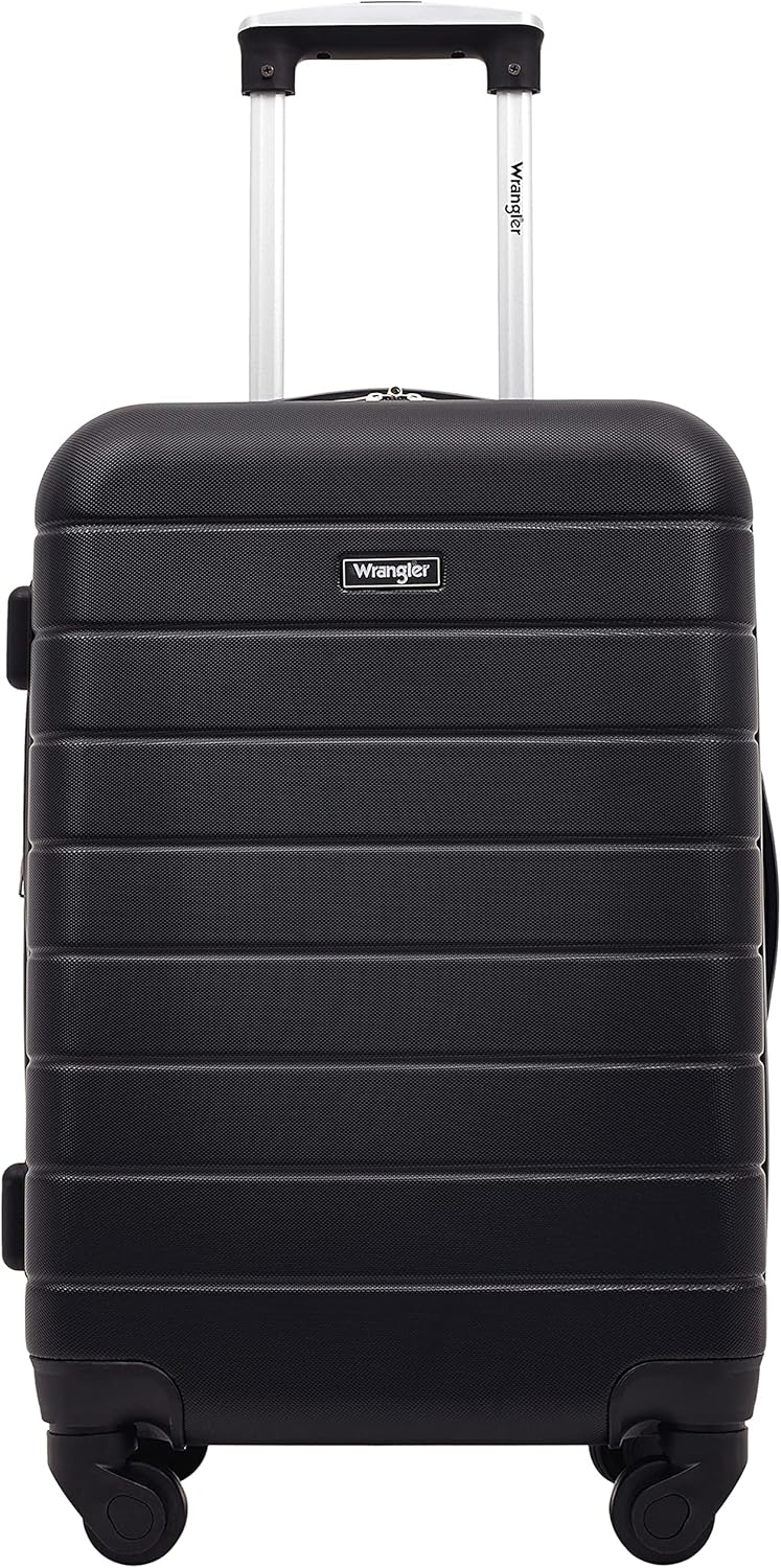 Smart Spinner Hardside Luggage, 22-Inch Carry-On, Olive Green