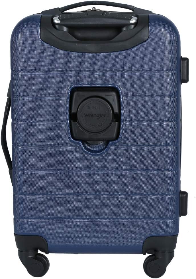 Smart Spinner Hardside Luggage, 22-Inch Carry-On, Olive Green