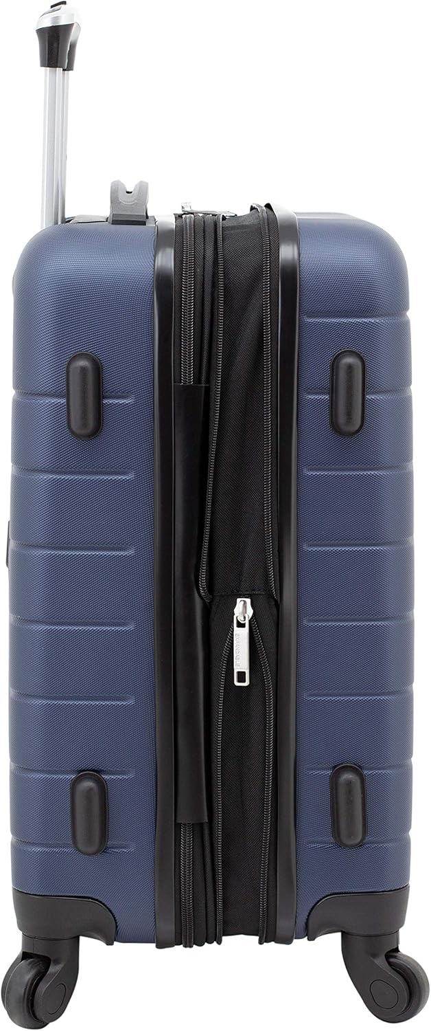 Smart Spinner Hardside Luggage, 22-Inch Carry-On, Olive Green