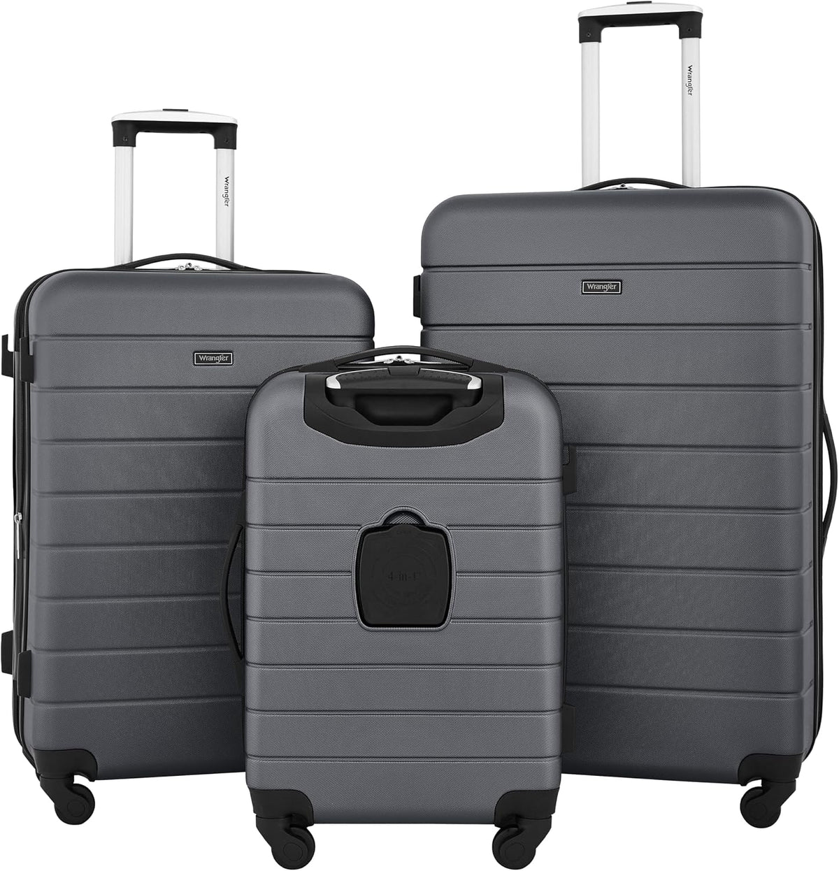 Smart Spinner Hardside Luggage, 22-Inch Carry-On, Olive Green