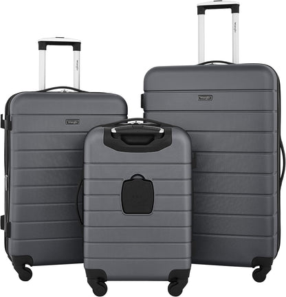 Smart Spinner Hardside Luggage, 22-Inch Carry-On, Olive Green