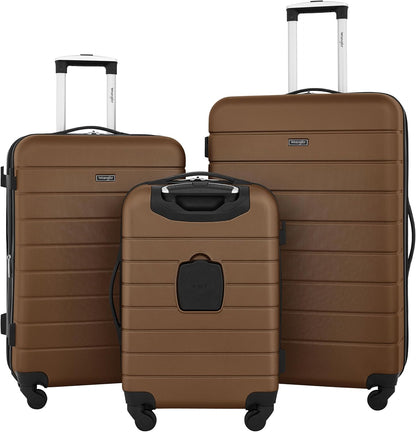 Smart Spinner Hardside Luggage, 22-Inch Carry-On, Olive Green