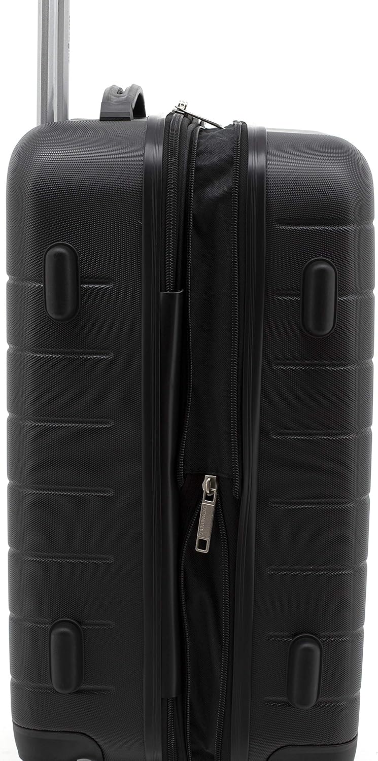 Smart Spinner Hardside Luggage, 22-Inch Carry-On, Olive Green