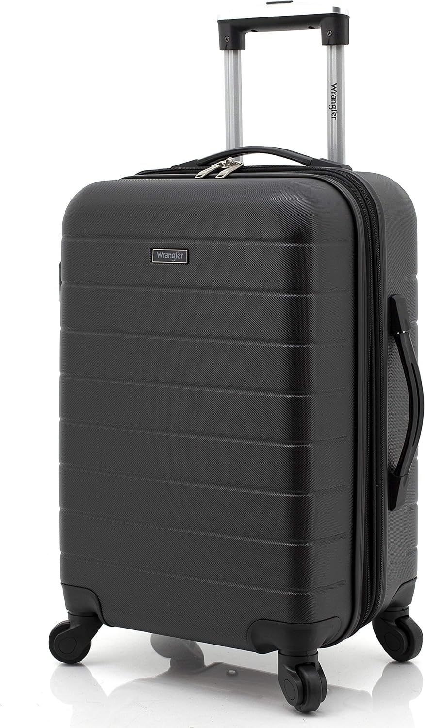 Smart Spinner Hardside Luggage, 22-Inch Carry-On, Olive Green