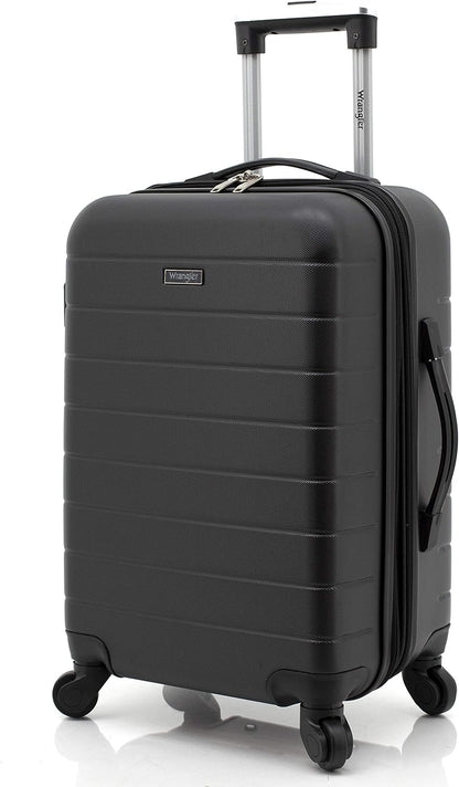 Smart Spinner Hardside Luggage, 22-Inch Carry-On, Olive Green