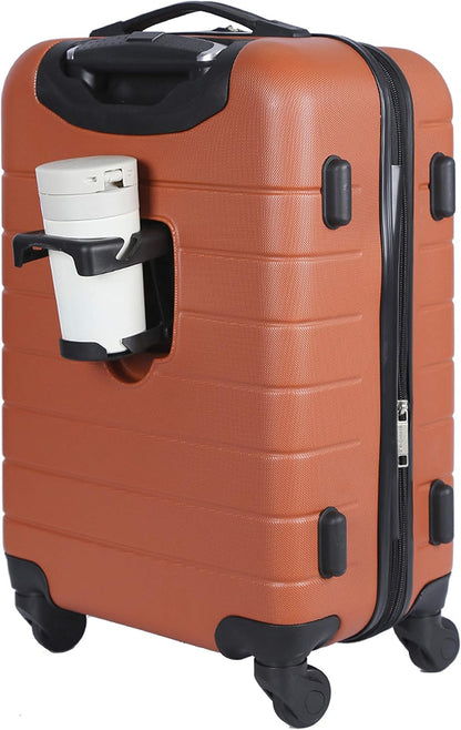 Smart Spinner Hardside Luggage, 22-Inch Carry-On, Olive Green