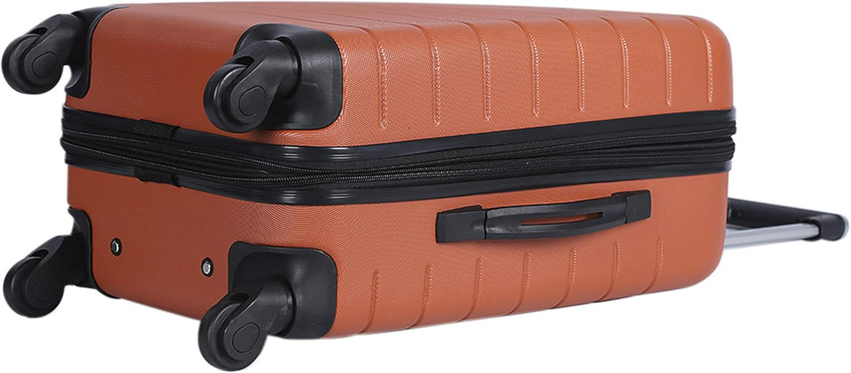 Smart Spinner Hardside Luggage, 22-Inch Carry-On, Olive Green