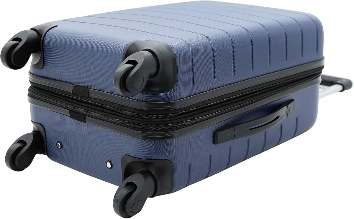 Smart Spinner Hardside Luggage, 22-Inch Carry-On, Olive Green
