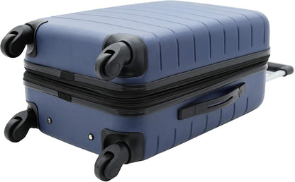 Smart Spinner Hardside Luggage, 22-Inch Carry-On, Olive Green