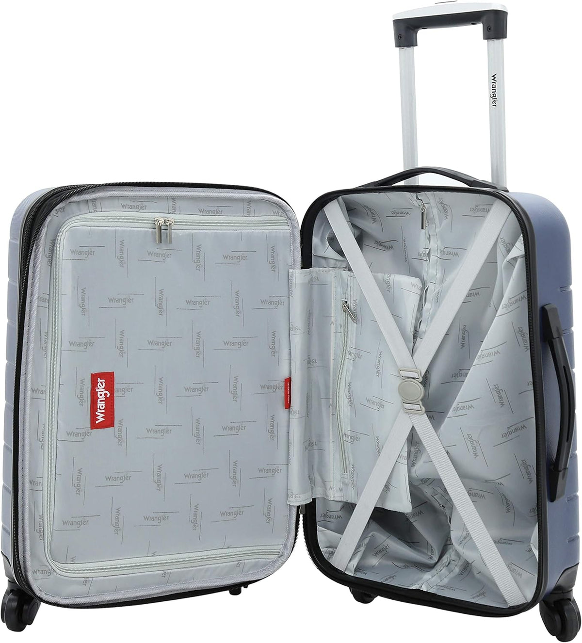 Smart Spinner Hardside Luggage, 22-Inch Carry-On, Olive Green