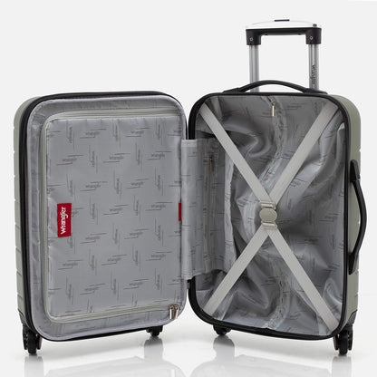 Smart Spinner Hardside Luggage, 22-Inch Carry-On, Olive Green