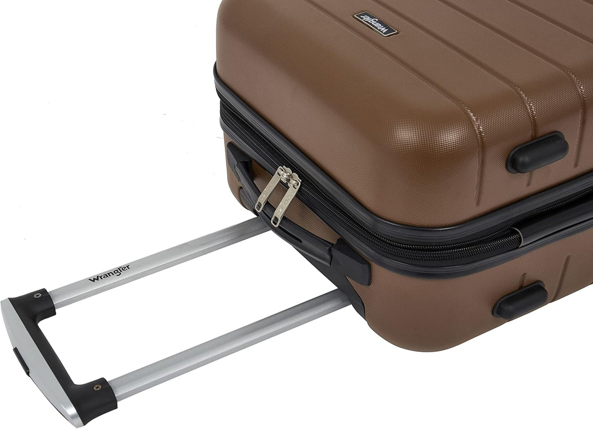 Smart Spinner Hardside Luggage, 22-Inch Carry-On, Olive Green
