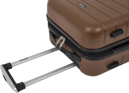 Smart Spinner Hardside Luggage, 22-Inch Carry-On, Olive Green