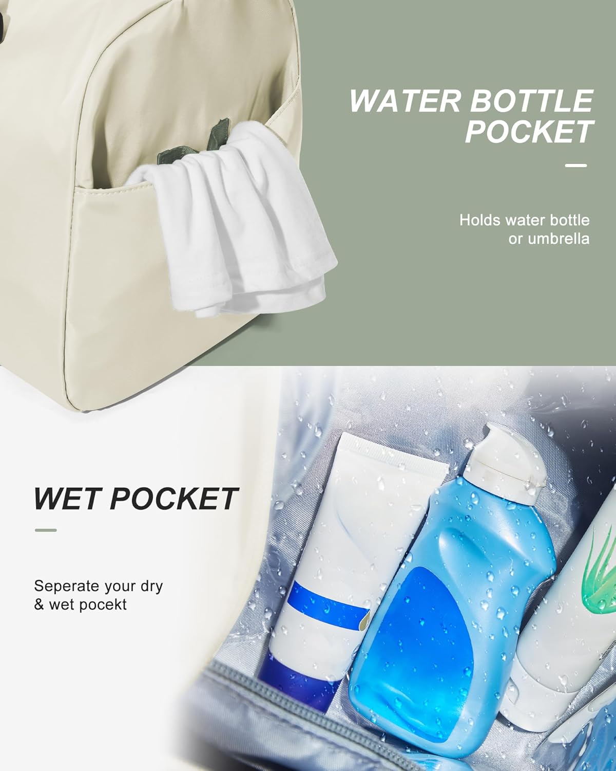 Gym Bag Womens Mens with Shoes Compartment and Wet Pocket Travel Duffel Bags for Women for Plane Sport Gym Tote Bag with Toiletry Bags Waterproof Weekend Overnight Carry on Bag Hospital Holdalls - Colors B