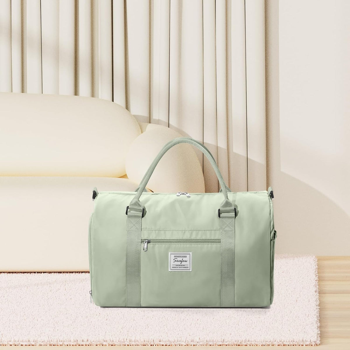 Gym Bag Womens Mens with Shoes Compartment and Wet Pocket Travel Duffel Bags for Women for Plane Sport Gym Tote Bag with Toiletry Bags Waterproof Weekend Overnight Carry on Bag Hospital Holdalls - Colors B