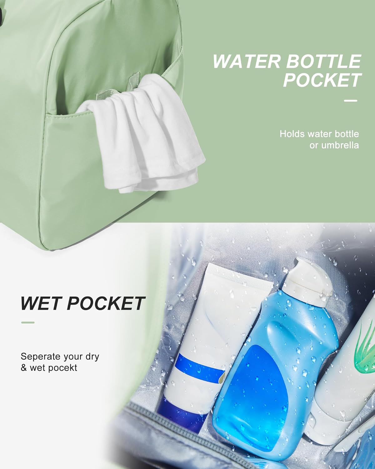 Gym Bag Womens Mens with Shoes Compartment and Wet Pocket Travel Duffel Bags for Women for Plane Sport Gym Tote Bag with Toiletry Bags Waterproof Weekend Overnight Carry on Bag Hospital Holdalls - Colors B