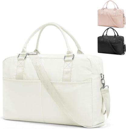 Gym Bag Womens Mens with Shoes Compartment and Wet Pocket Travel Duffel Bags for Women for Plane Sport Gym Tote Bag with Toiletry Bags Waterproof Weekend Overnight Carry on Bag Hospital Holdalls - Colors B
