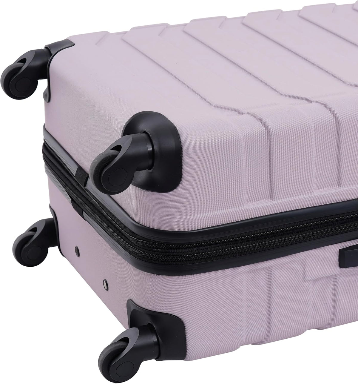 Miami Luggage and Packing Cubes Set, Black