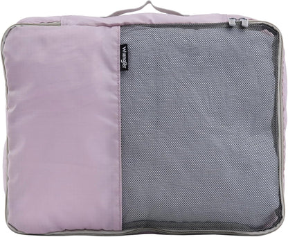Miami Luggage and Packing Cubes Set, Black