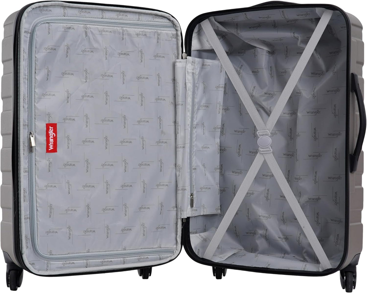 Miami Luggage and Packing Cubes Set, Black